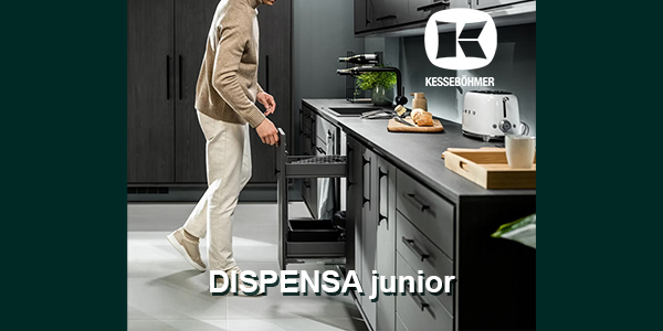 Как решить проблему нехватки места на кухне - поможет DISPENSA junior slim от Kesseböhmer Kessebohmer в Нижнем Новгороде